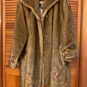 faux fur coat